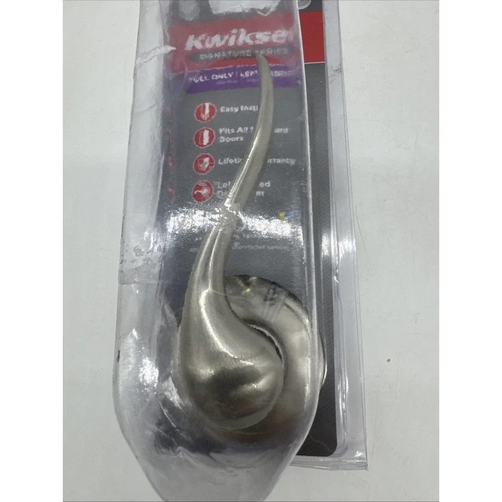 Kwikset Tustin Dummy Door Lh‎ Handle Single Sided Lever Satin Nickel 97880-673